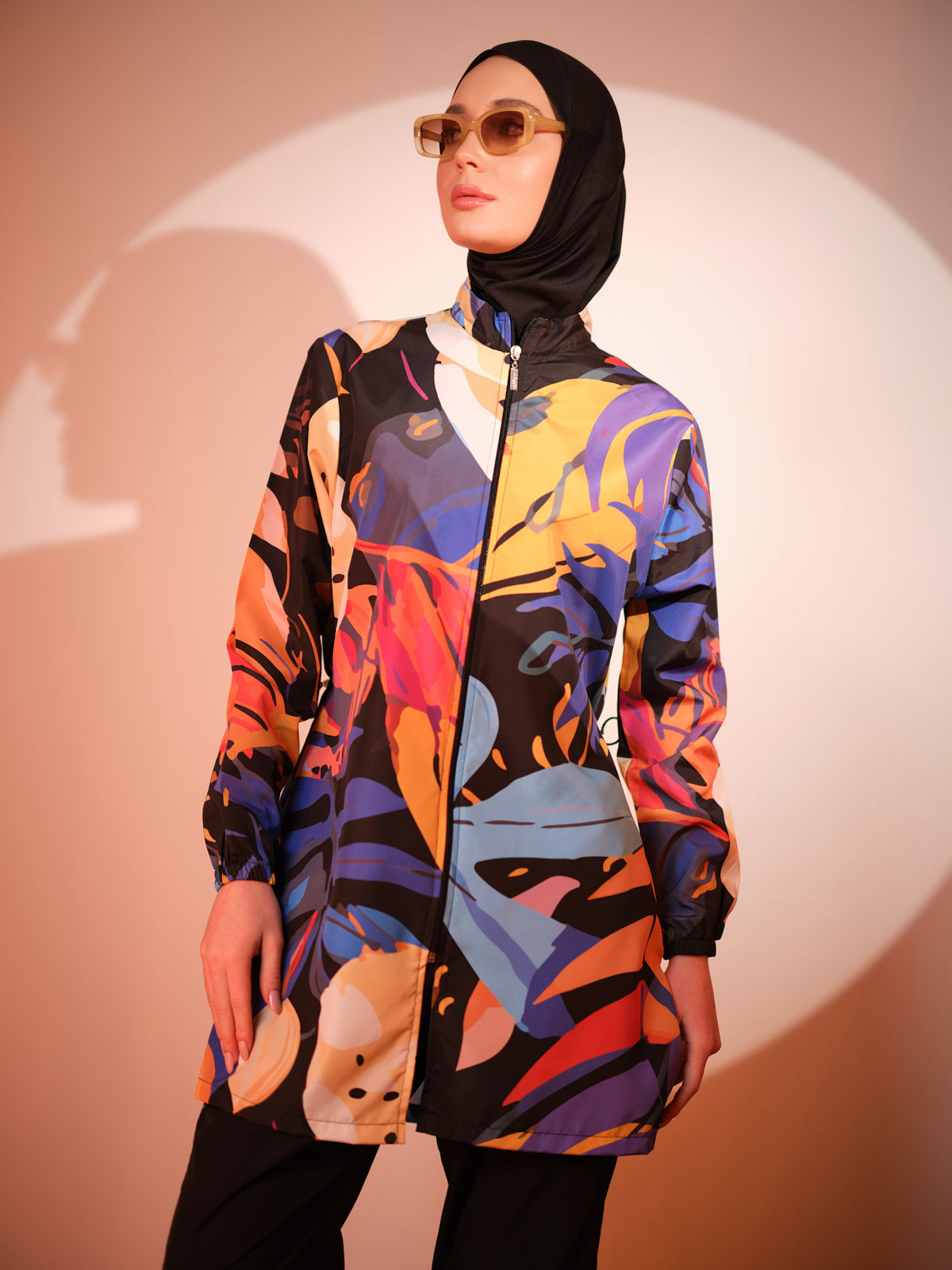 Colorful Modest Swimwear – Lightweight & Fast-Drying Parachute Fabric