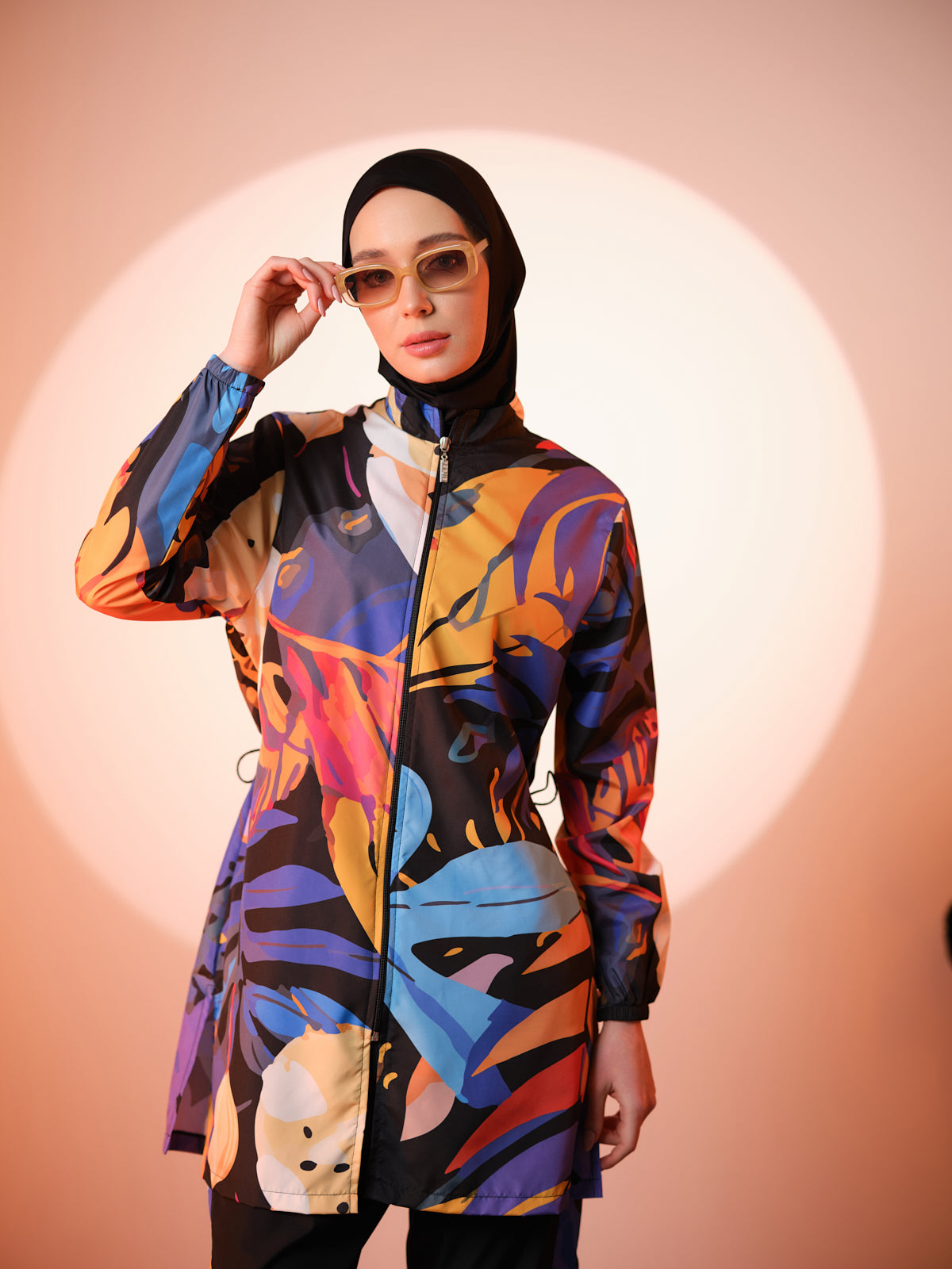 Colorful Modest Swimwear – Lightweight & Fast-Drying Parachute Fabric