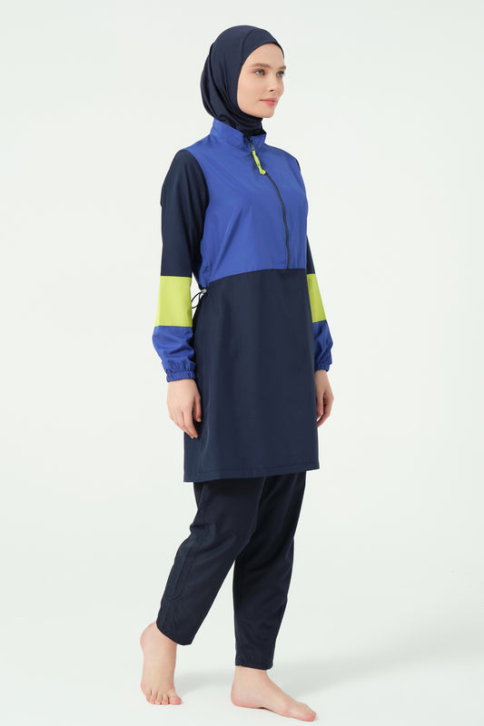 Modest Swimwear Set – Lightweight Parachute Fabric for Comfort & Style