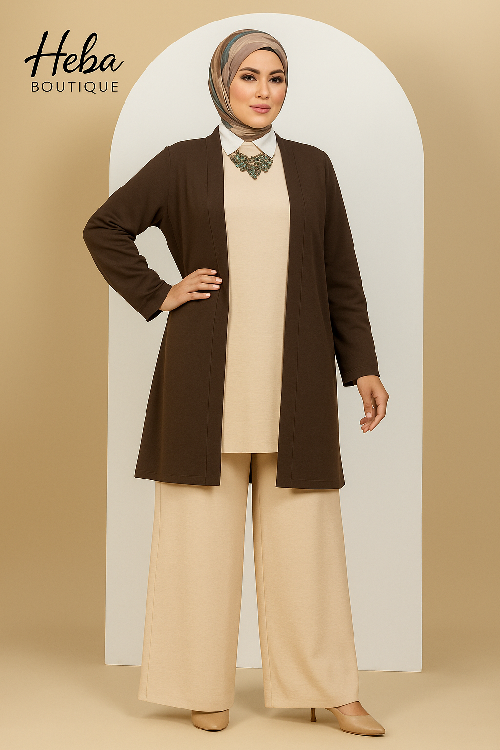 Basic Suit – Modest Tunic & Pants Set