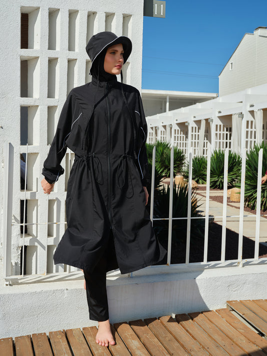 Elegant Modest Swim Set – Cape Style (Full Coverage) Heba Boutique