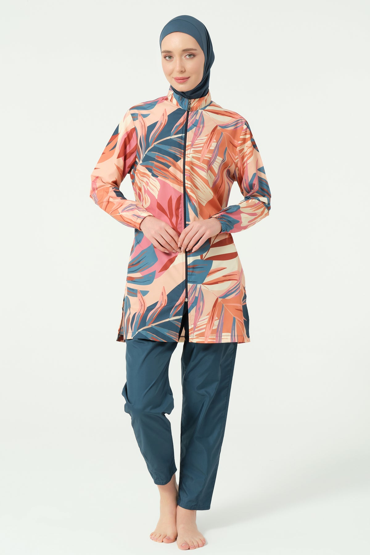 Colorful Modest Swimwear – Lightweight & Fast-Drying Parachute Fabric