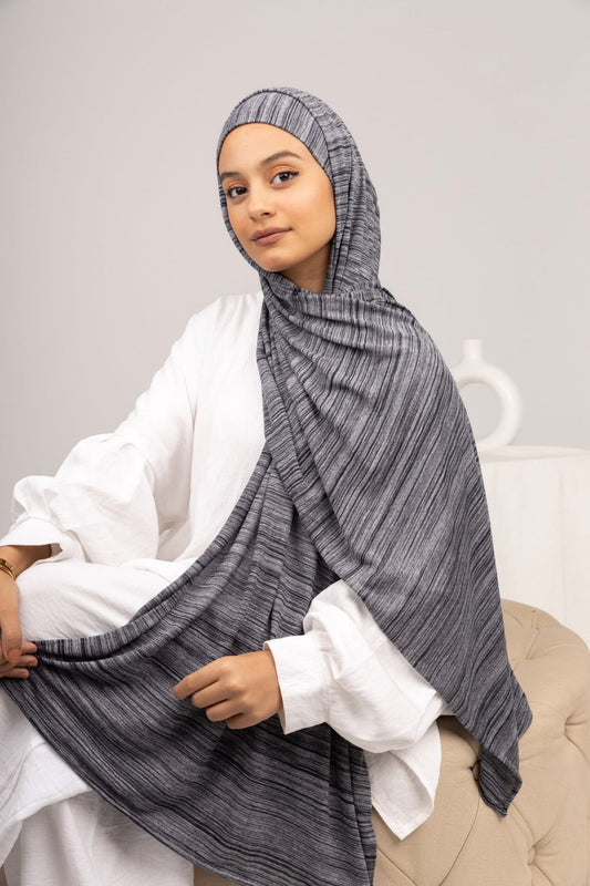 Soft Chanel Hijab with Underscarf – Le Voile Heba Boutique