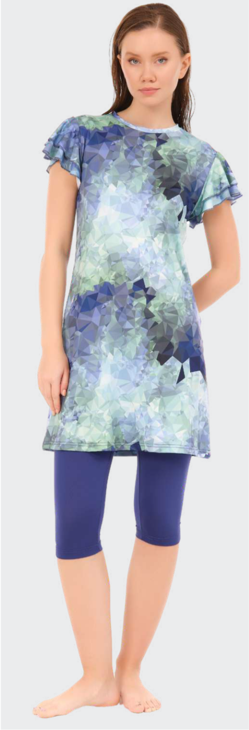 Modest Diving Swim Set for Indoor Pools – Short Sleeve