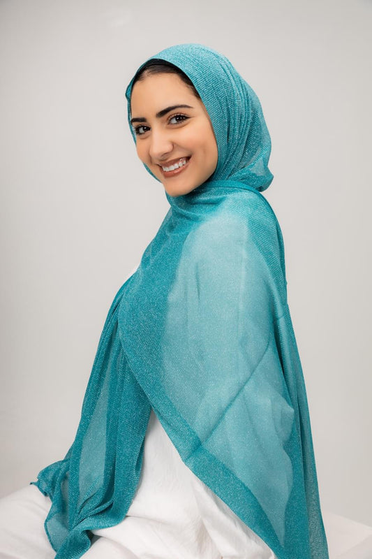 Shimmer Hijab Collection – Shine with Elegance ✨