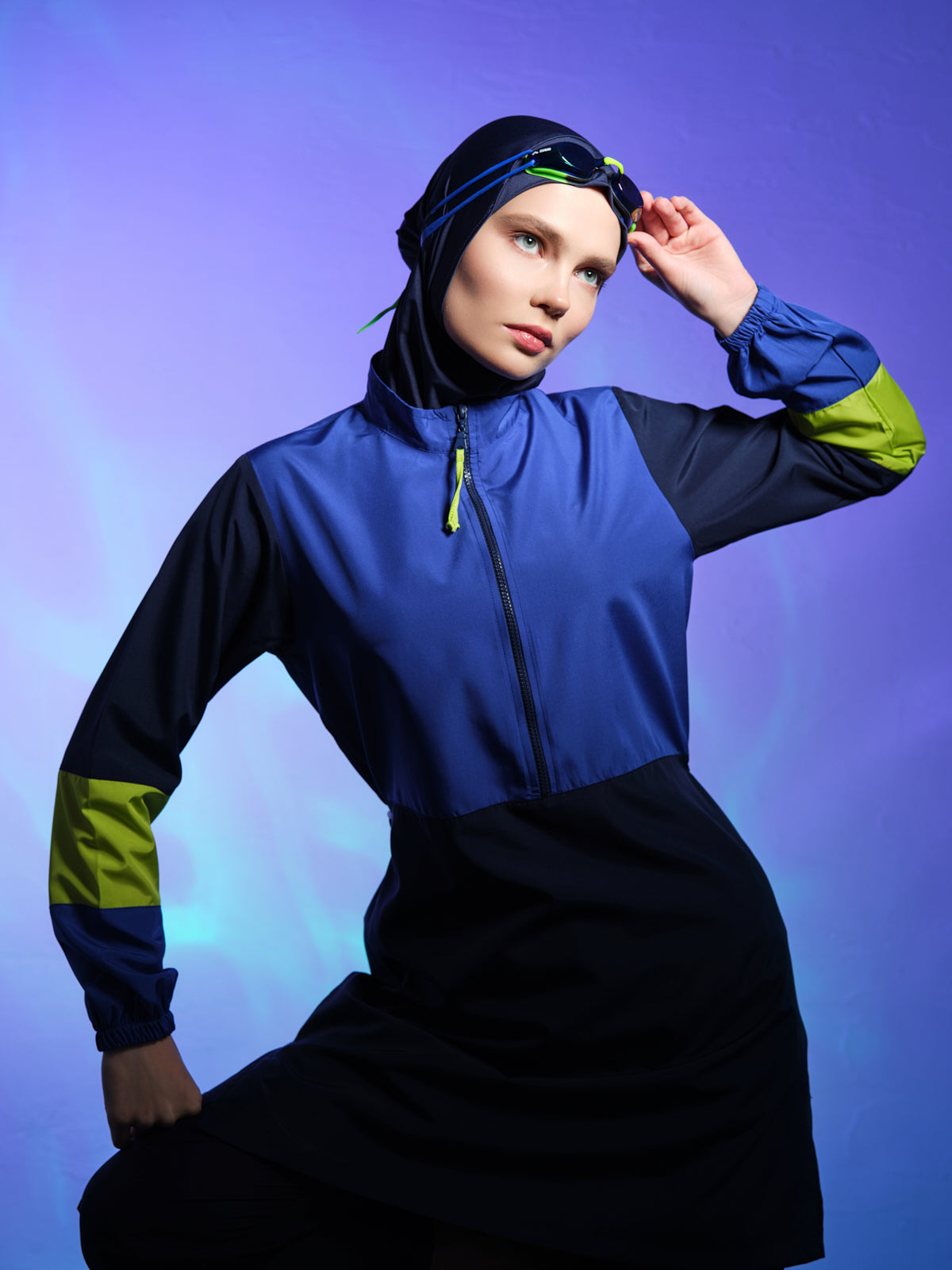 Modest Swimwear Set – Lightweight Parachute Fabric for Comfort & Style