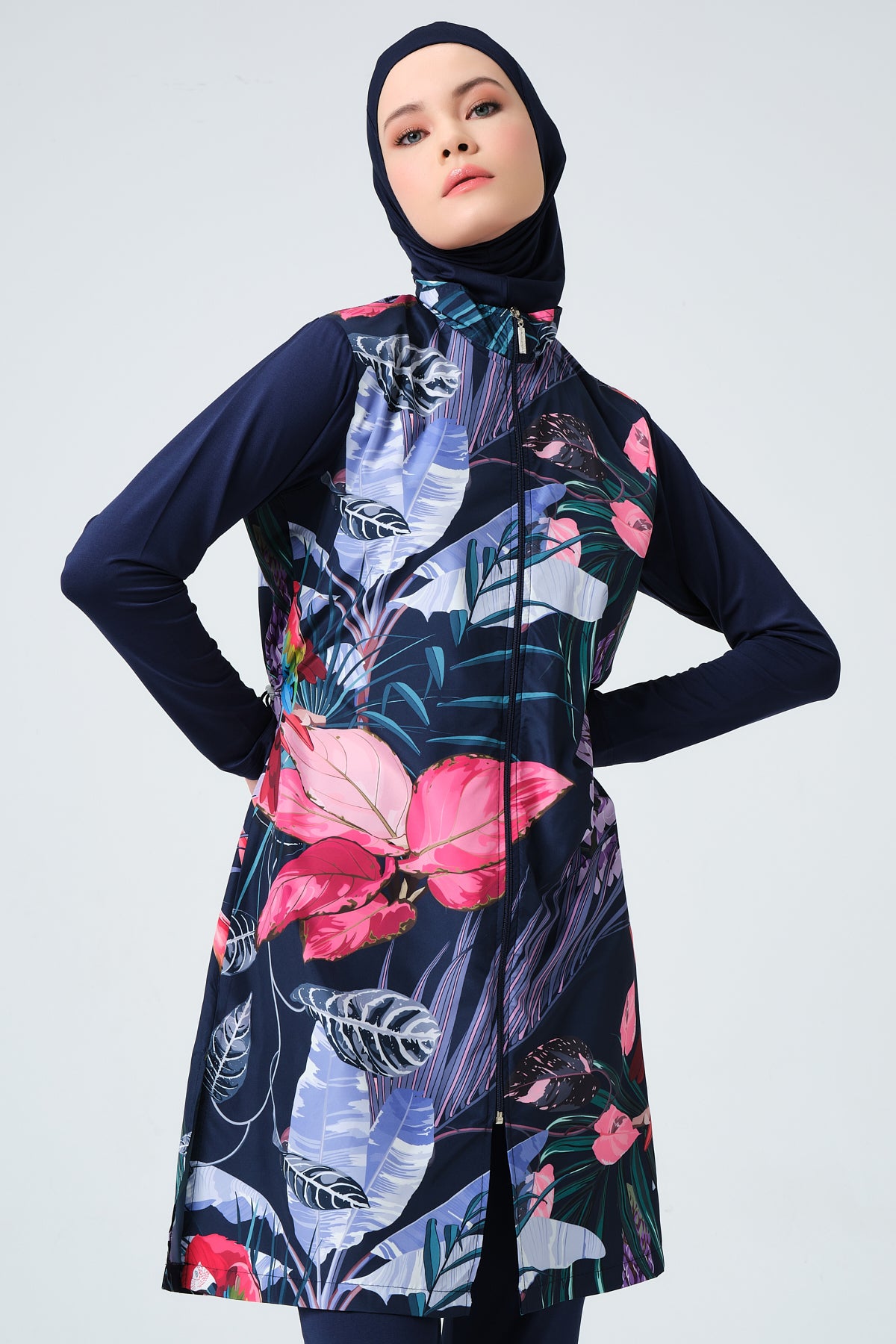 Modest Swimwear Set | Burkini Full Coverage Swimsuit for Women - Sizes S to 3XL