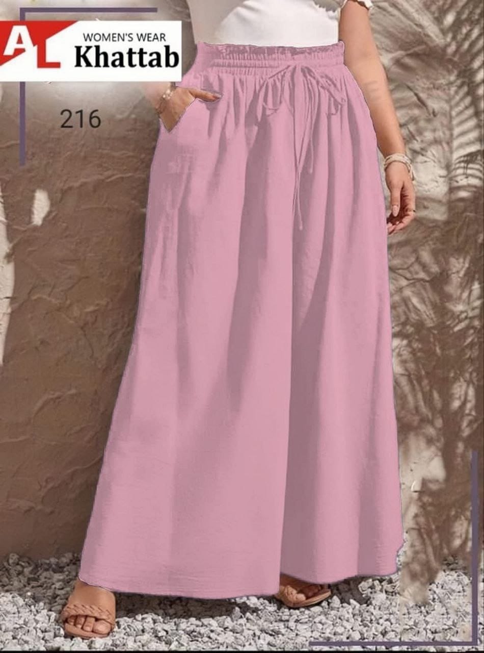 Wide-legged pants