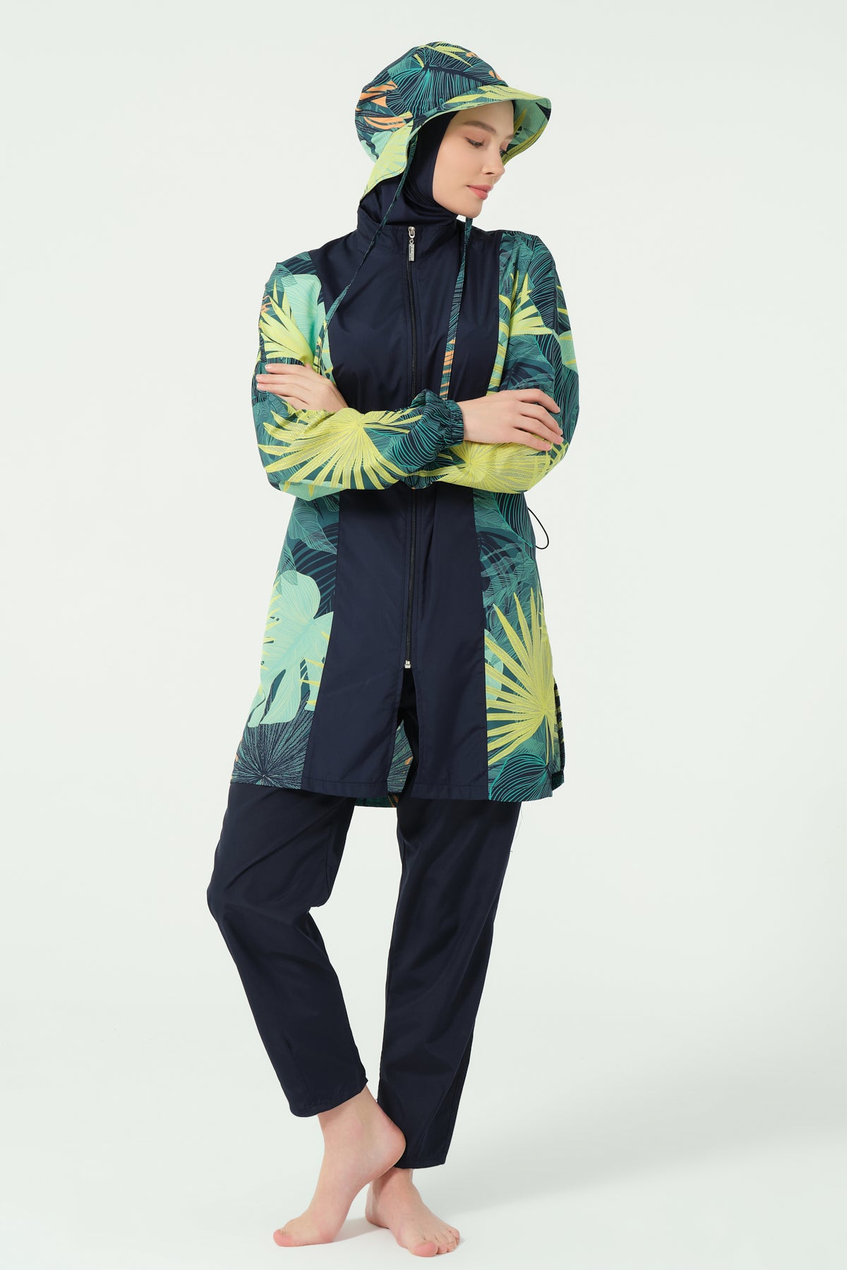 ✅ Hijab Modest Swimwear Set – Quick-Dry & Lightweight