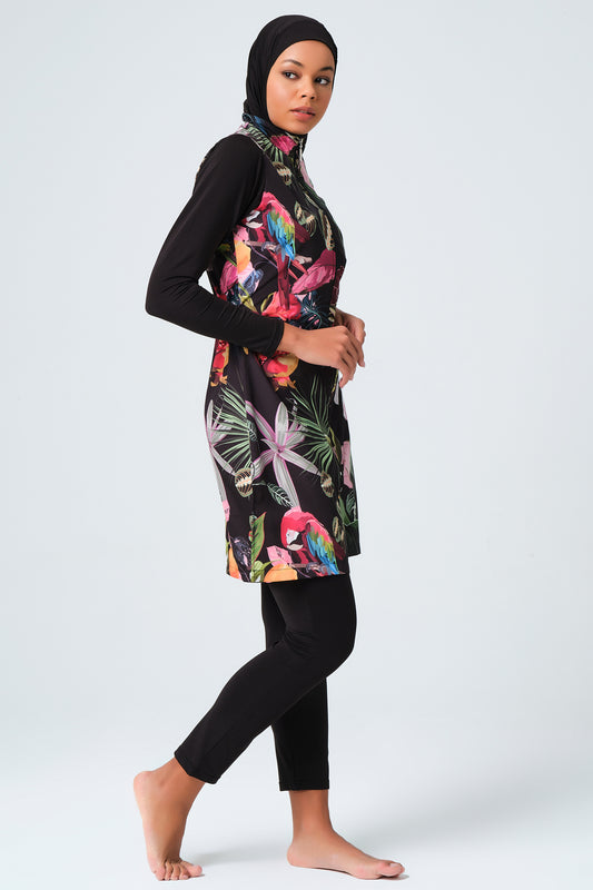 Modest Swimwear Set | Burkini Full Coverage Swimsuit for Women - Sizes S to 3XL