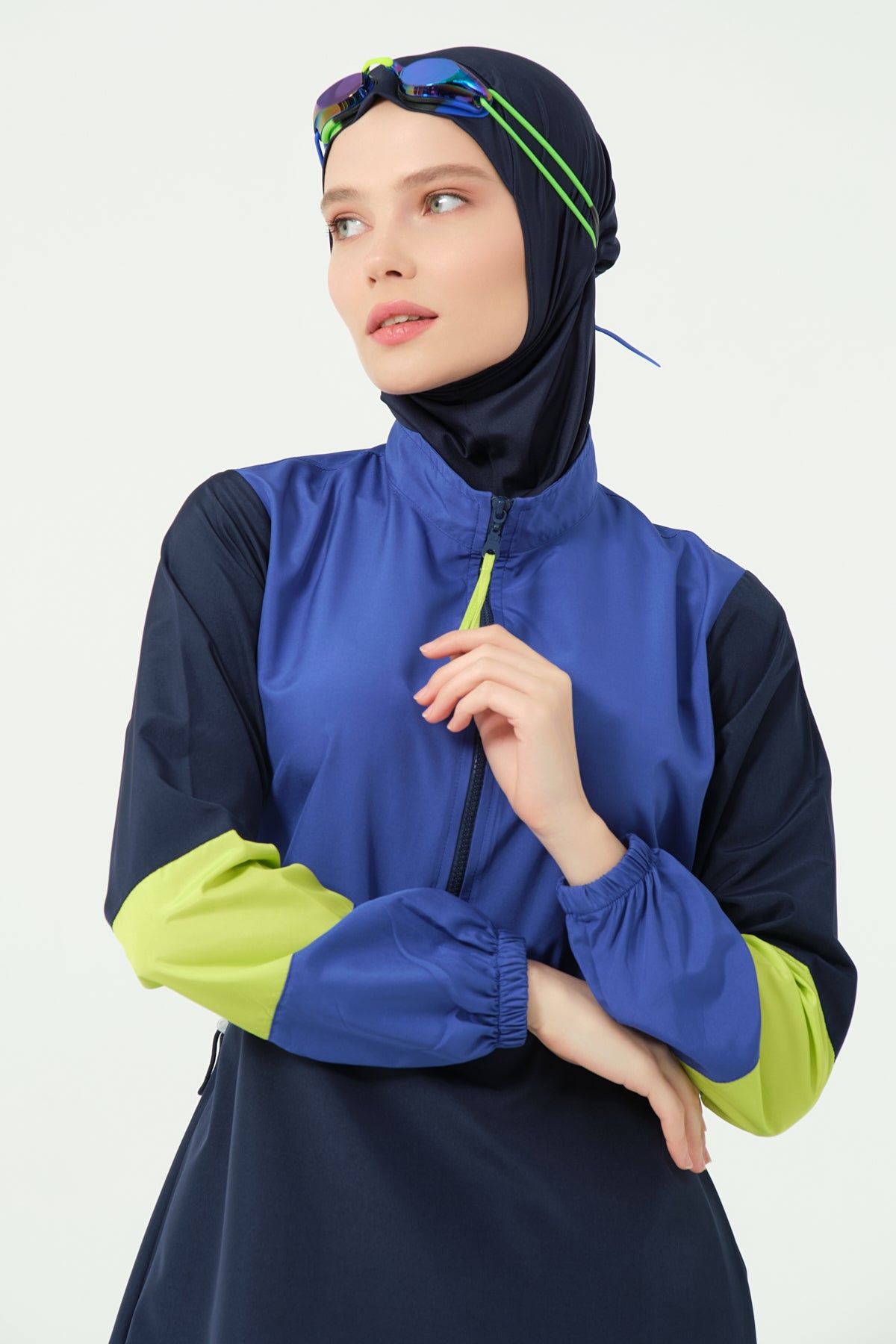 Modest Swimwear Set – Lightweight Parachute Fabric for Comfort & Style