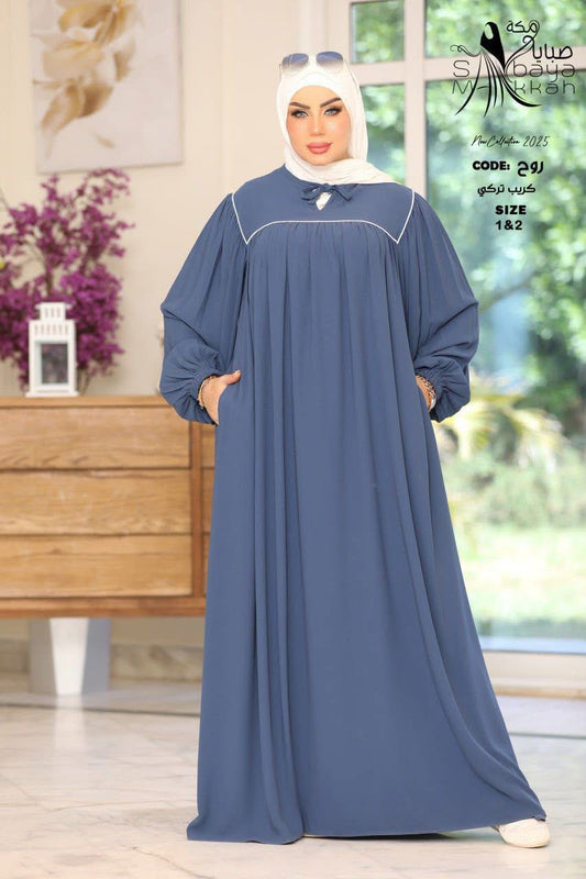 Abaya –Crepe Fabric | Modest Abaya Dress