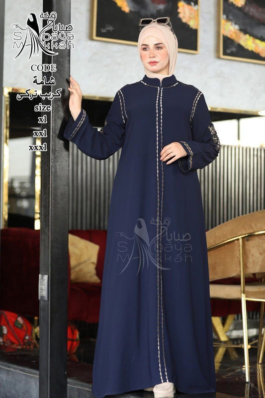 Abaya – Plus Size Modest Dress | Crepe Fabric