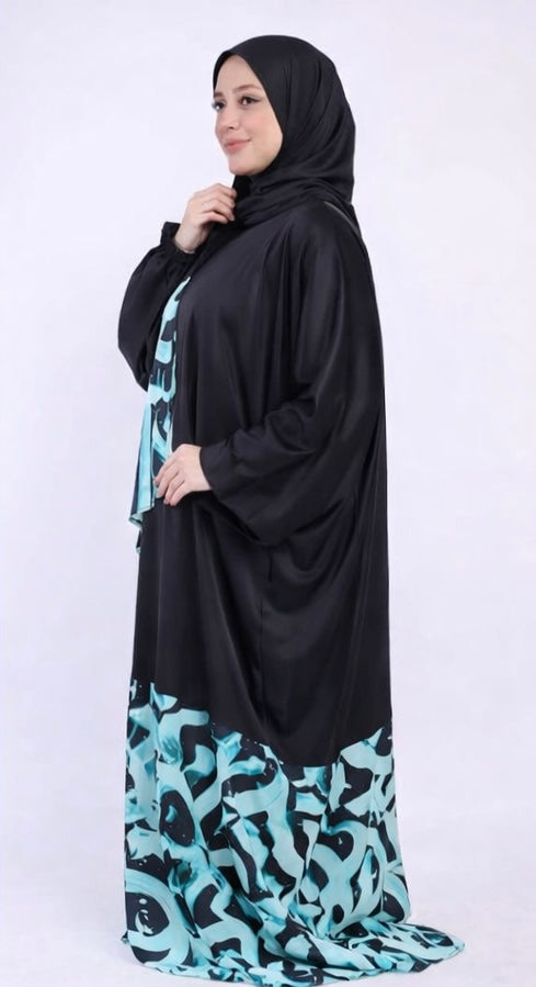 Satin Free Size Isdal – Perfect for Ramadan