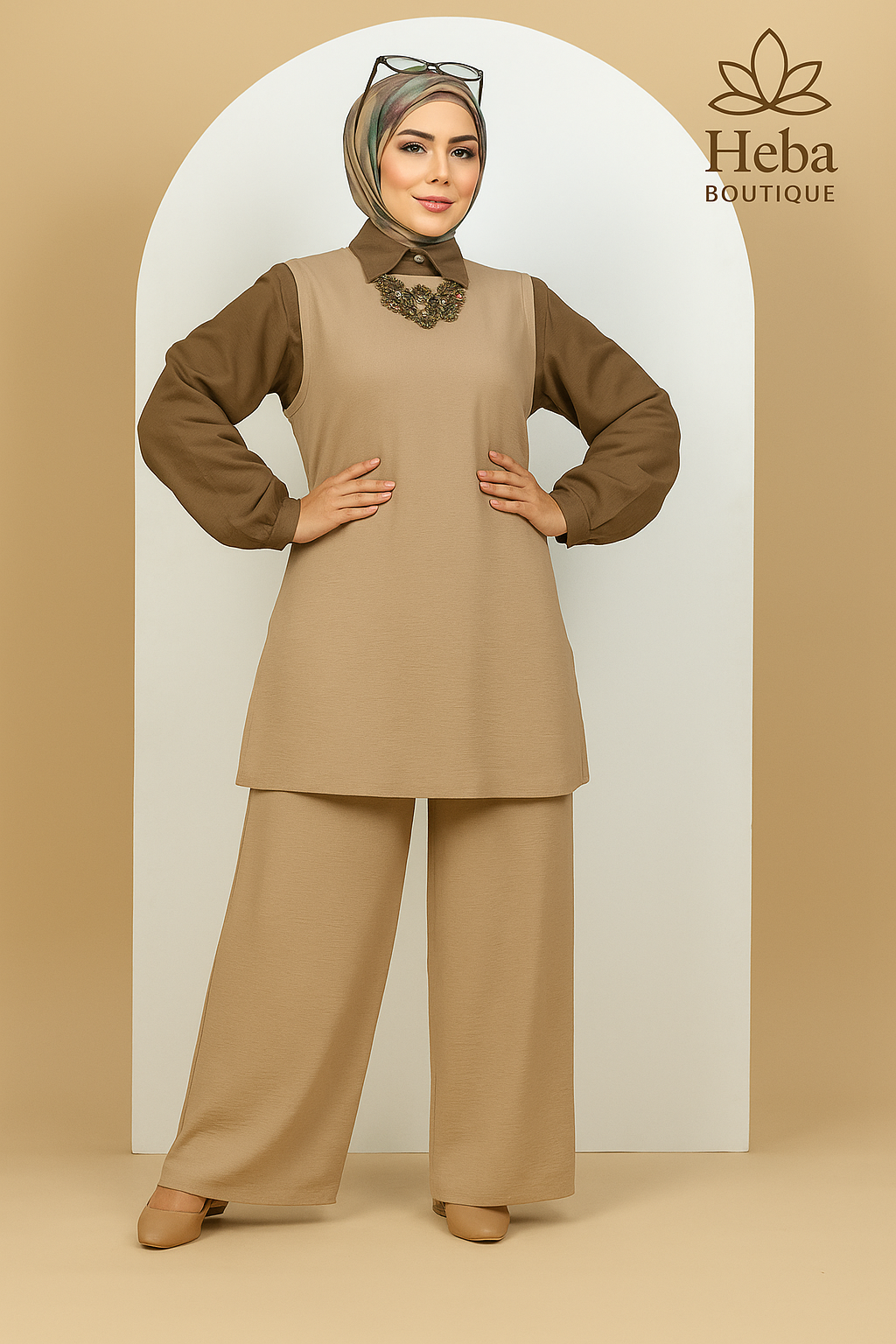 Basic Suit – Modest Tunic & Pants Set