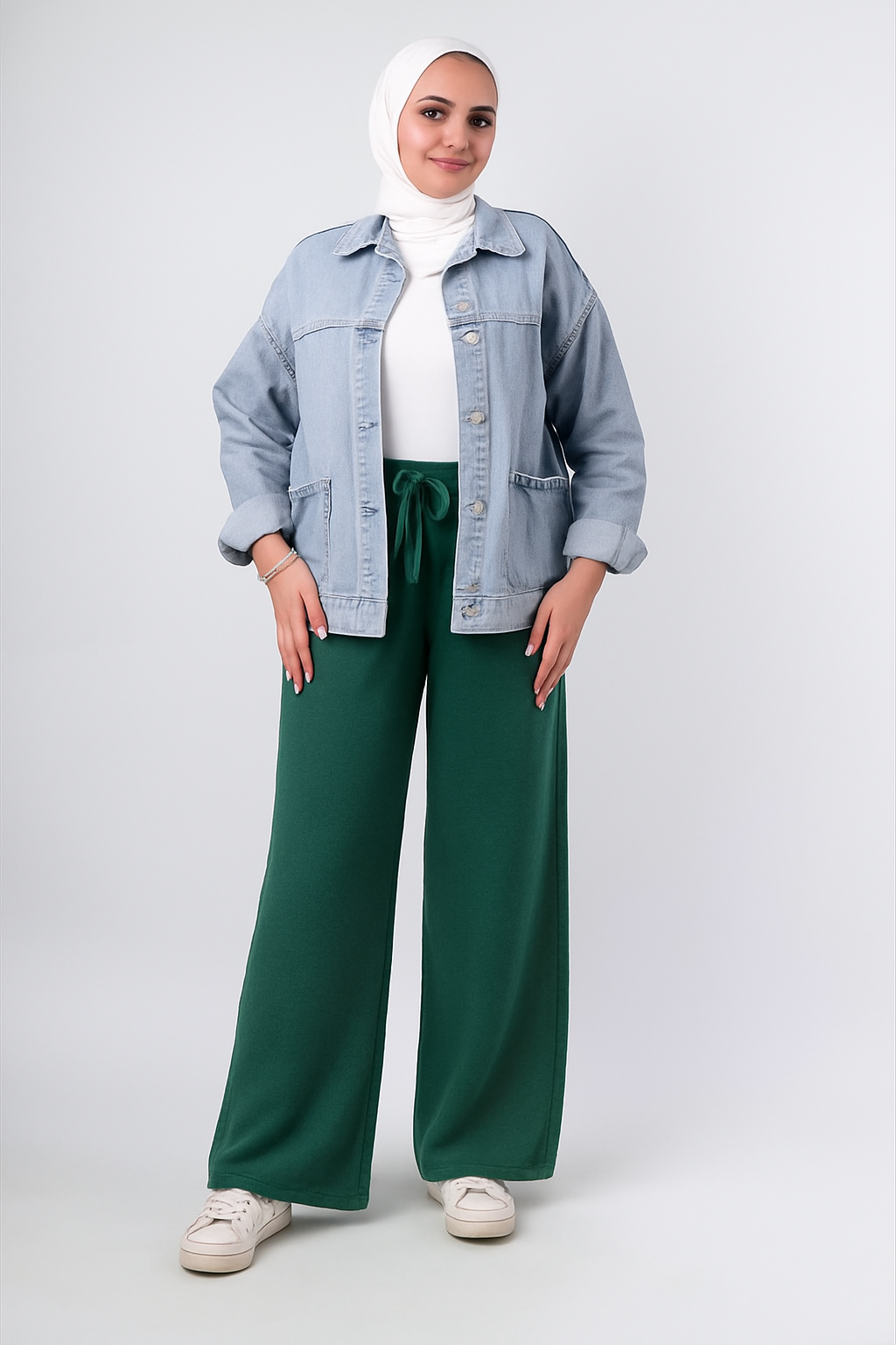 Knitted Winter Wide-Leg Pants – Cozy & Stylish