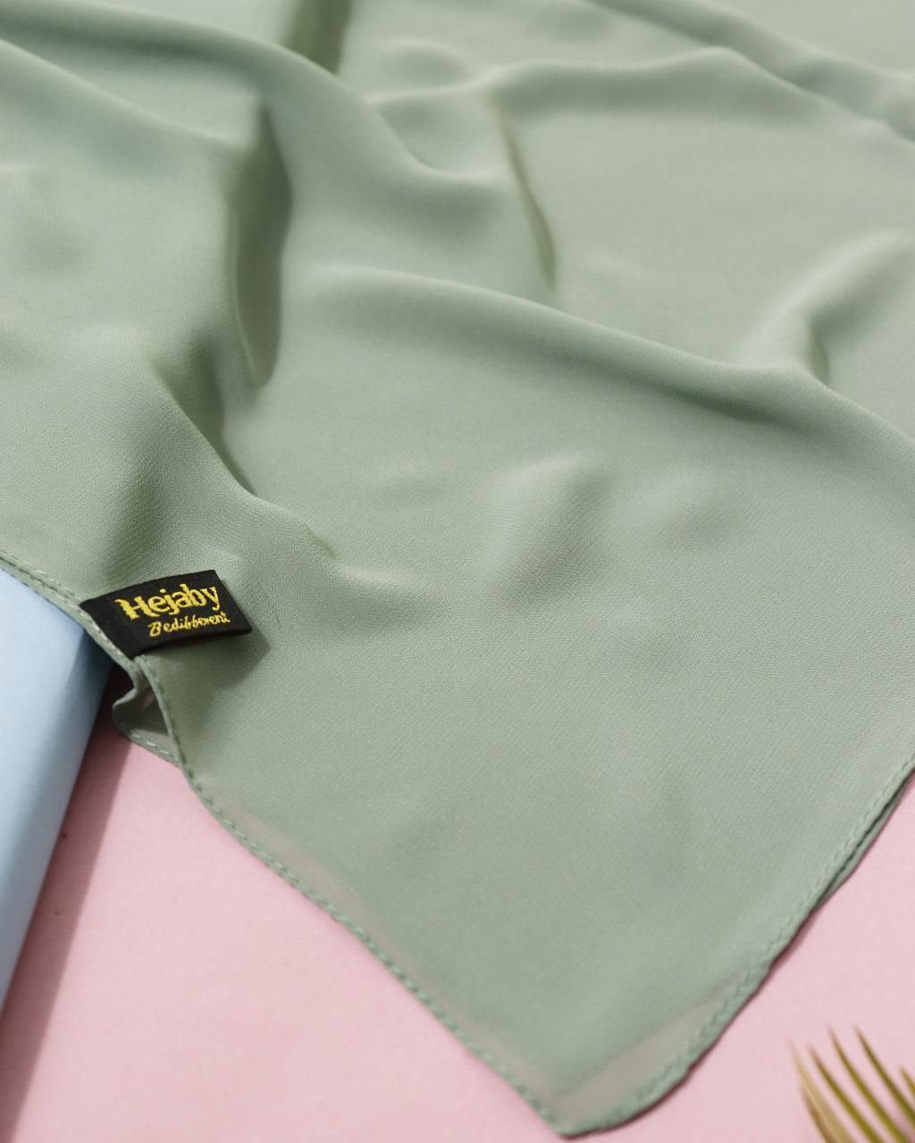 Plain Chiffon Crepe Hijab – 200×70 cm