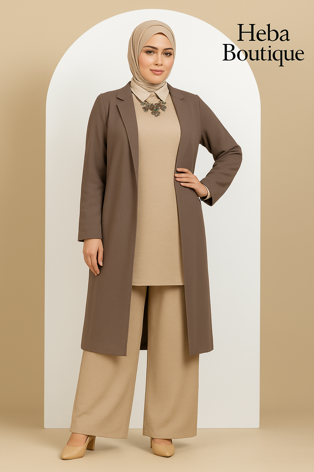 Basic Suit – Modest Tunic & Pants Set