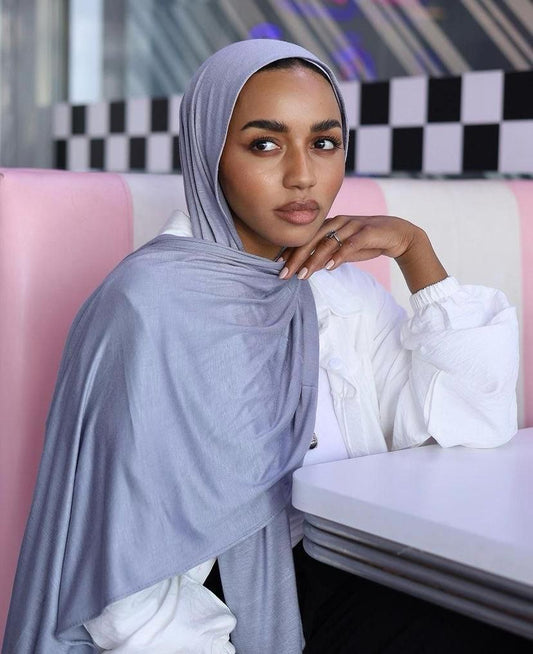 Kuwaiti Gel Hijab 200 x 65 cm – Hijabi Brand Heba Boutique