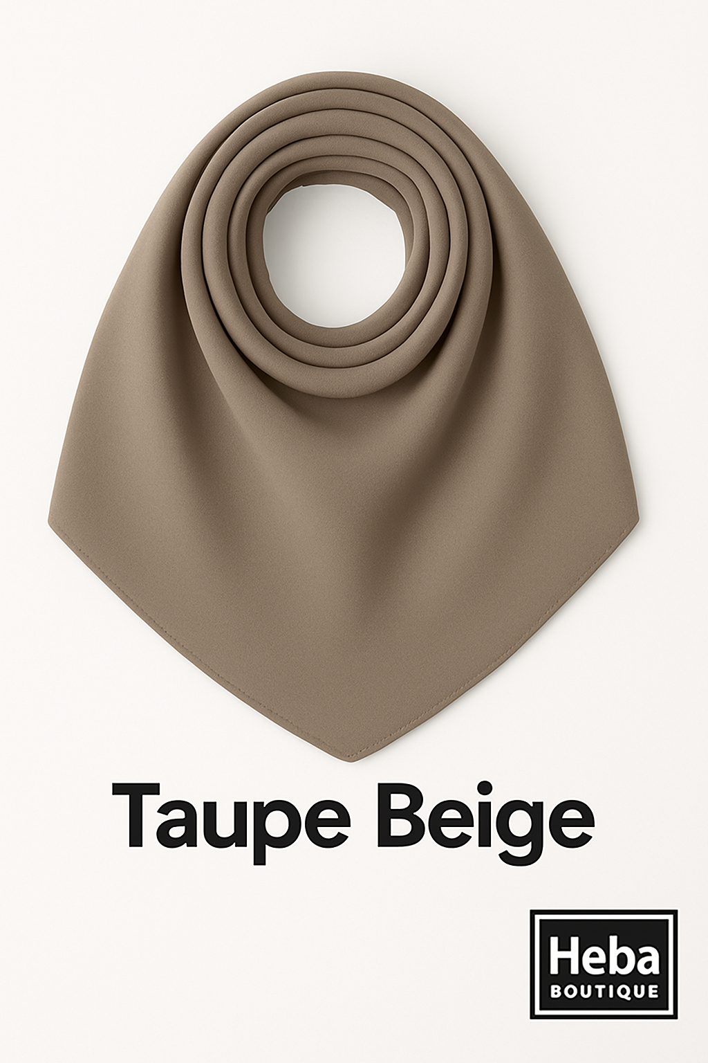 Plain Chiffon Crepe Hijab – 200×70 cm
