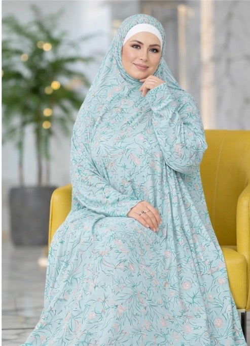 Long Cotton Khimar (Free Size Heba Boutique