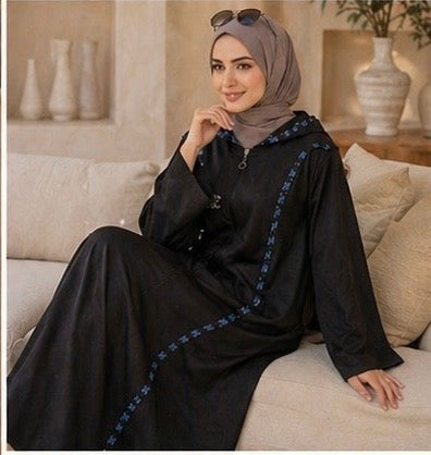 Summer Linen Checkered Dress Heba Boutique