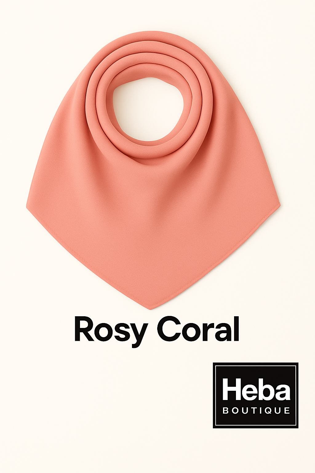 Plain Chiffon Crepe Hijab – 200×70 cm
