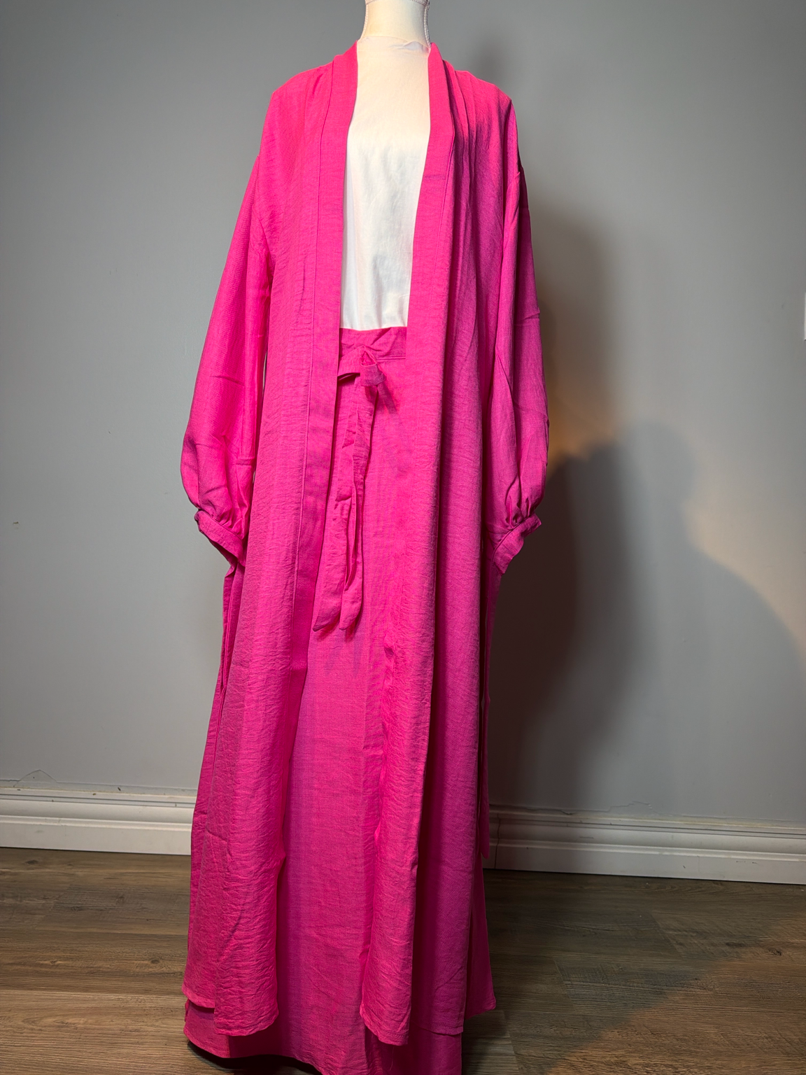 Modest Cardigan & Maxi Skirt Set – Elegant Everyday Outfit Heba Boutique
