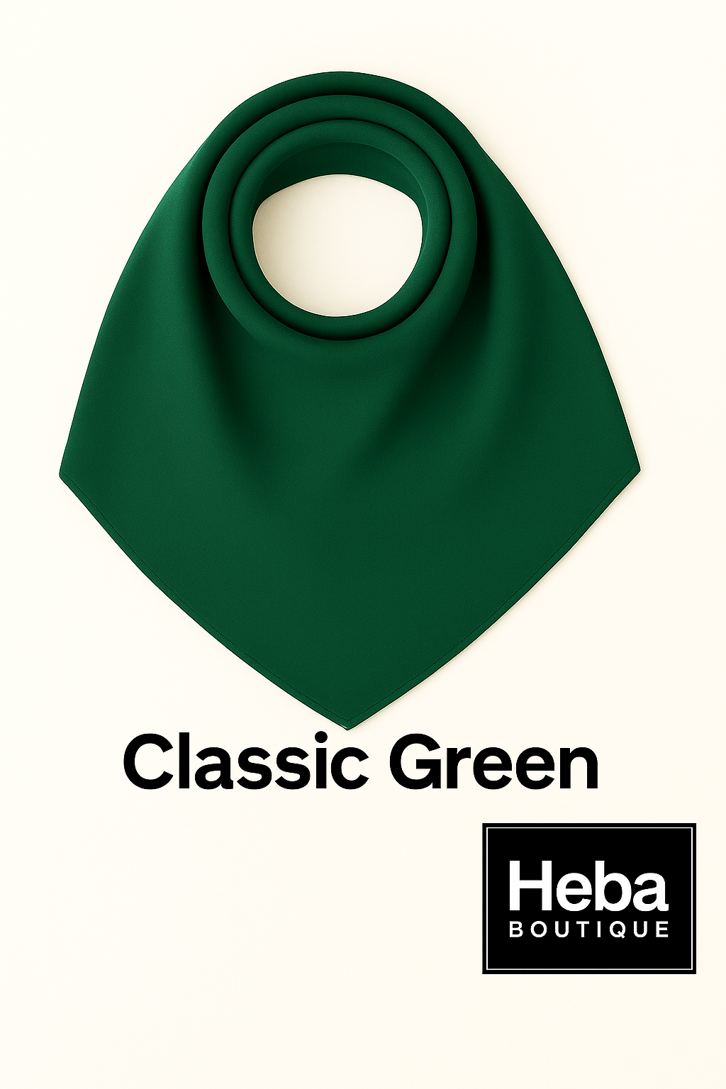 Plain Chiffon Crepe Hijab – 200×70 cm