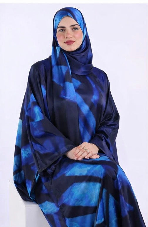 Satin Free Size Isdal – Perfect for Ramadan