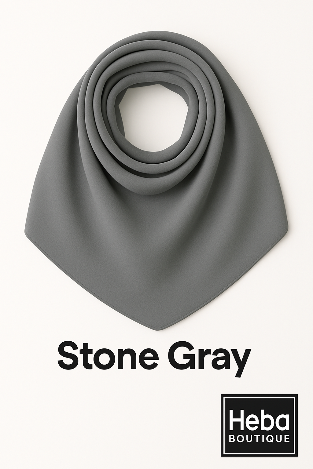 Plain Chiffon Crepe Hijab – 200×70 cm