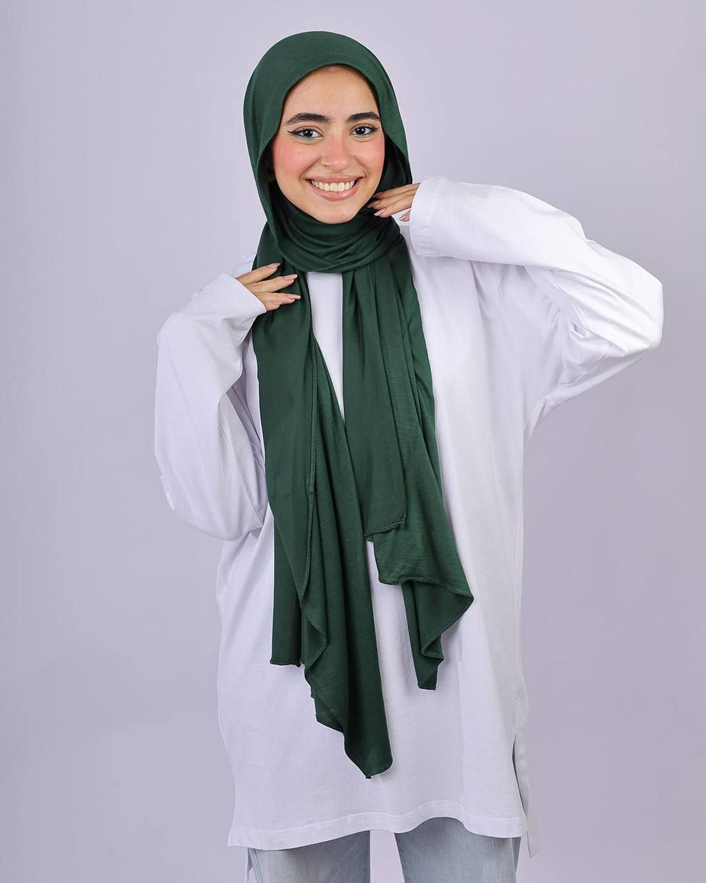 Kuwaiti Gel Hijab 200 x 65 cm – Hijabi Brand Heba Boutique