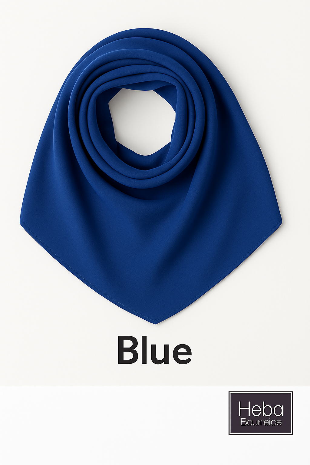 Plain Chiffon Crepe Hijab – 200×70 cm