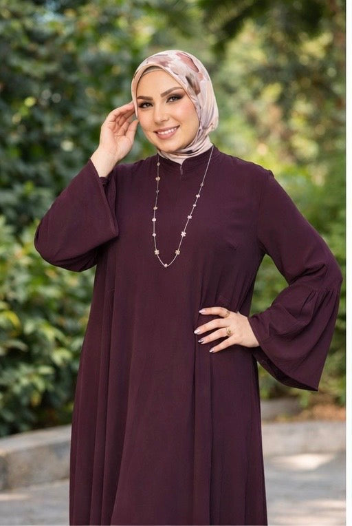 Crepe Modest Abaya – Elegant Lightweight Design