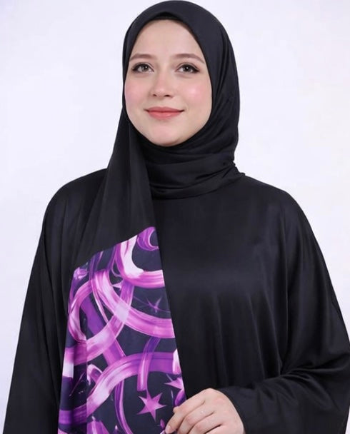 Satin Free Size Isdal – Perfect for Ramadan
