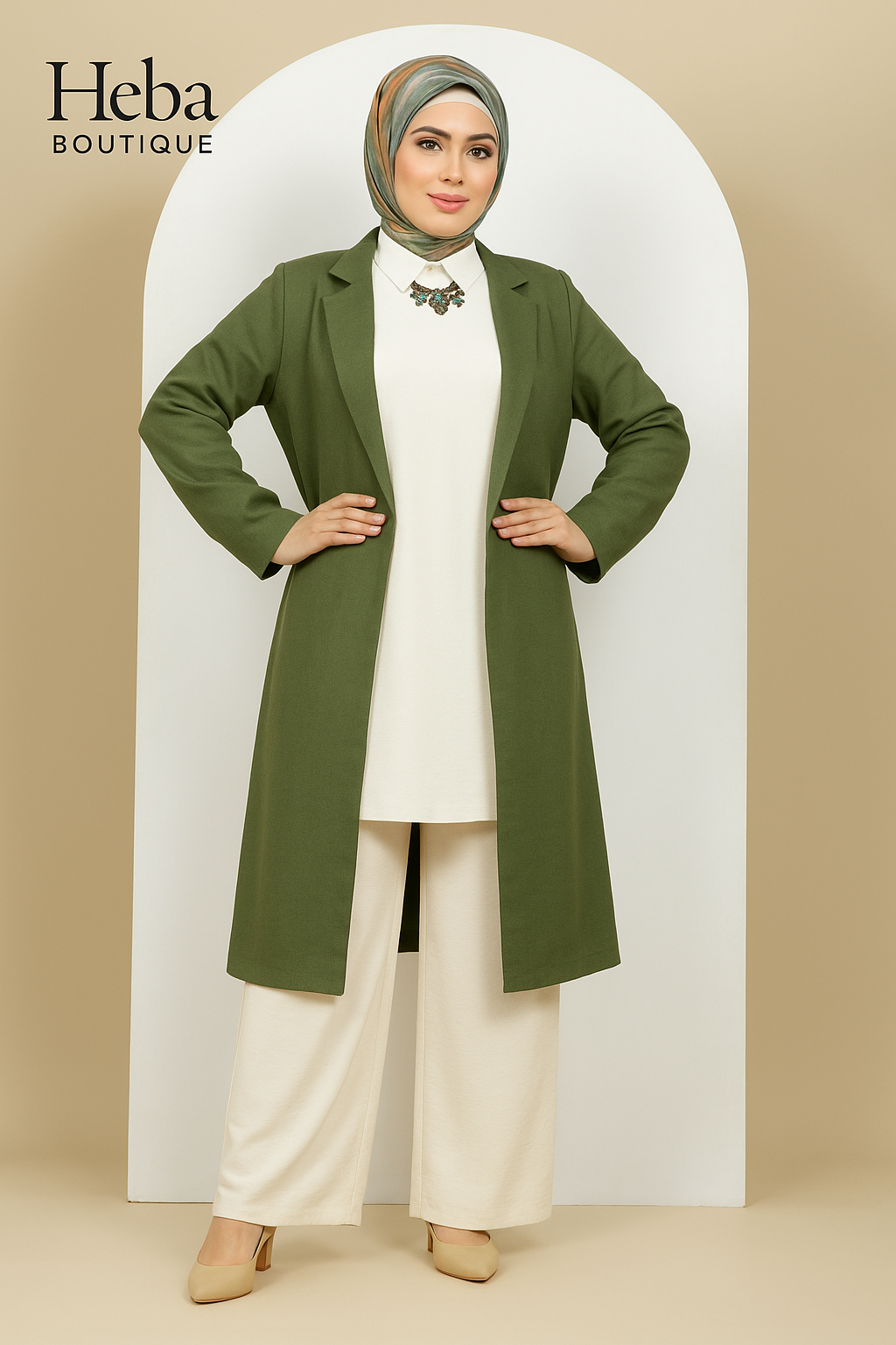 Basic Suit – Modest Tunic & Pants Set