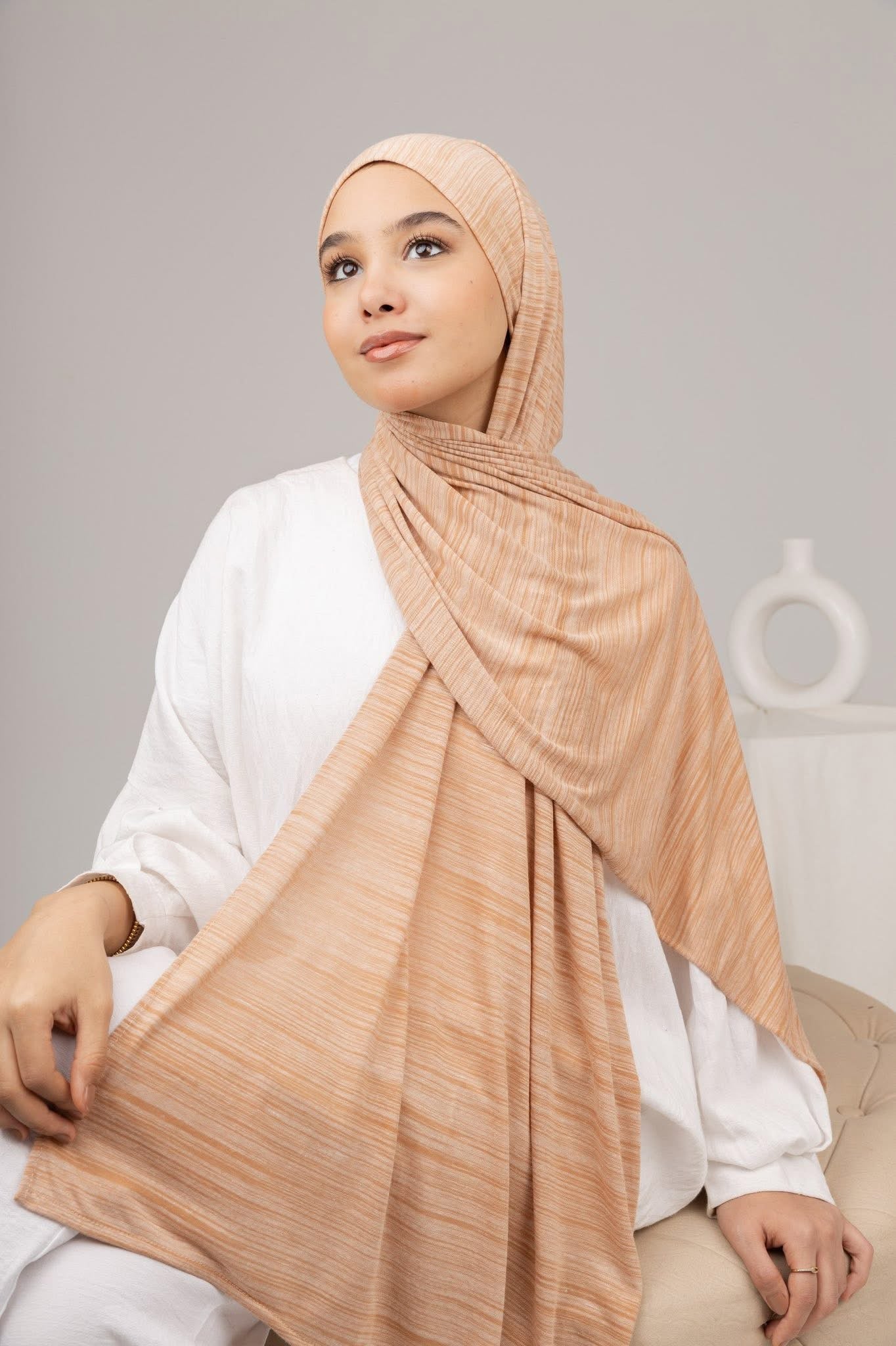 Soft Chanel Hijab with Underscarf – Le Voile Heba Boutique