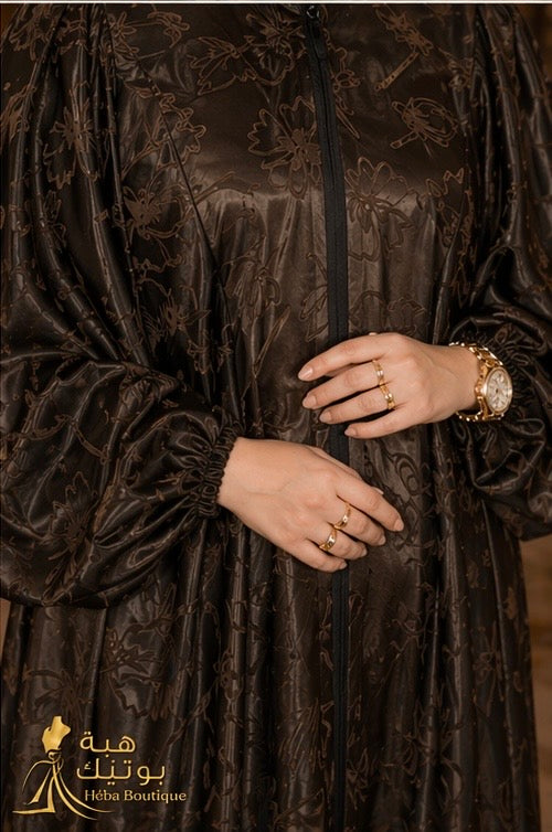 Asinat Abaya – Premium Indonesian Silk | Free Size Heba Boutique