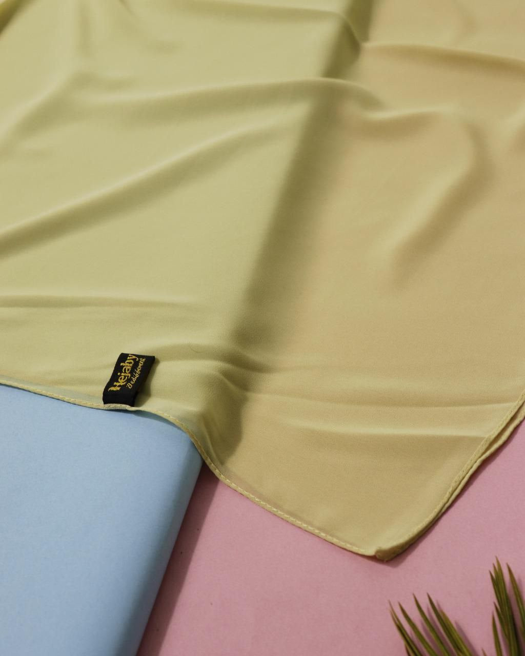 Plain Chiffon Crepe Hijab – 200×70 cm