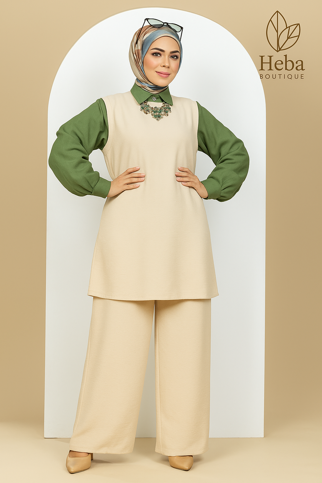 Basic Suit – Modest Tunic & Pants Set