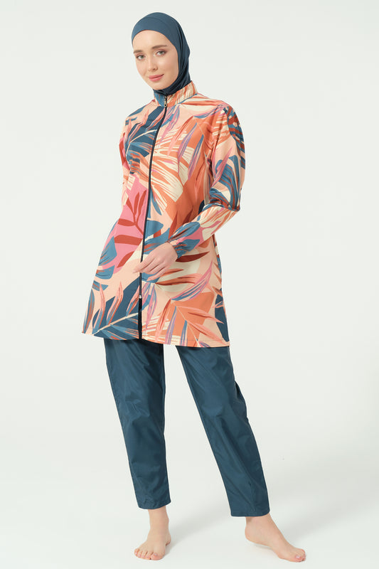Colorful Modest Swimwear – Lightweight & Fast-Drying Parachute Fabric