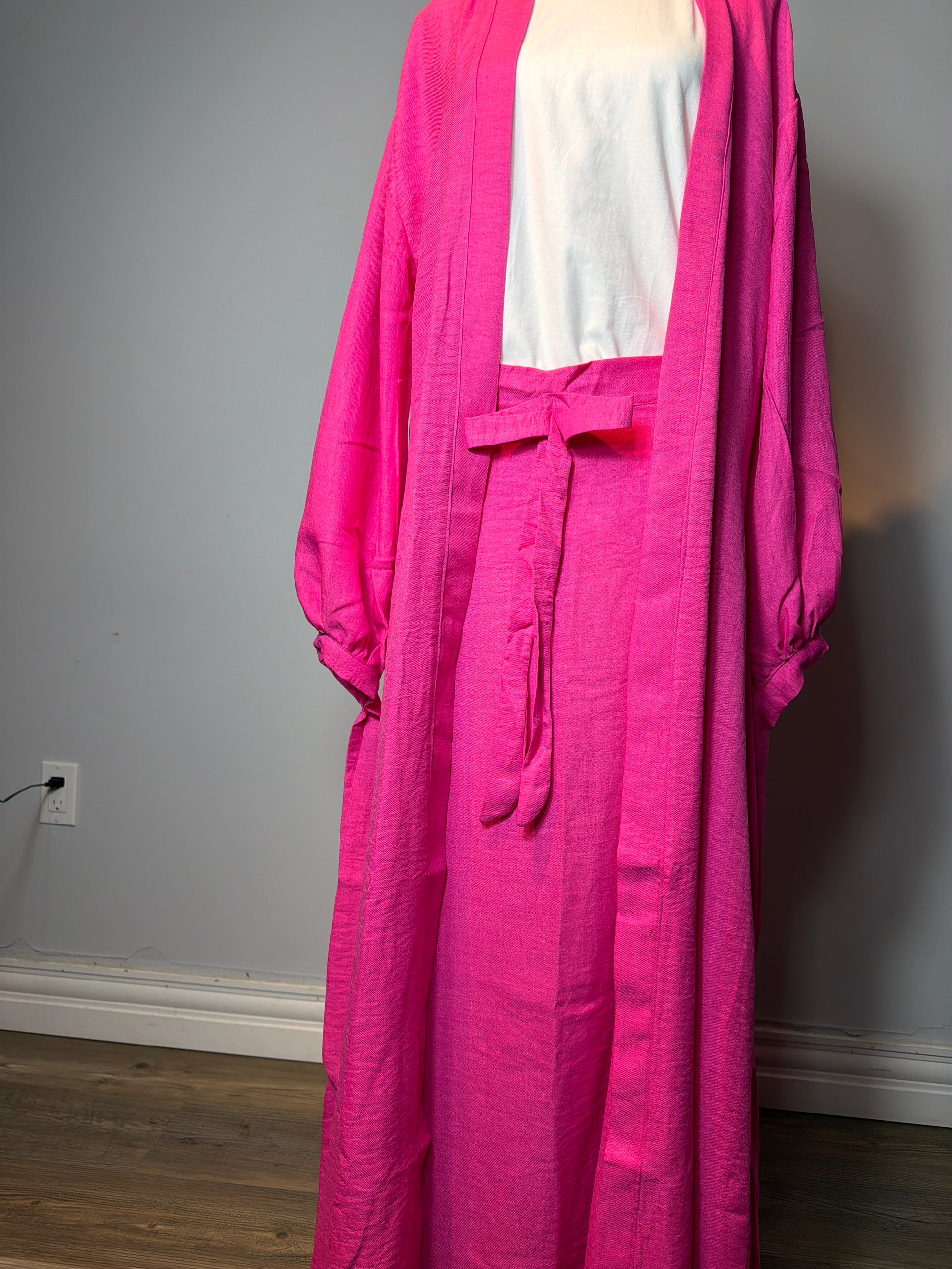 Modest Cardigan & Maxi Skirt Set – Elegant Everyday Outfit Heba Boutique