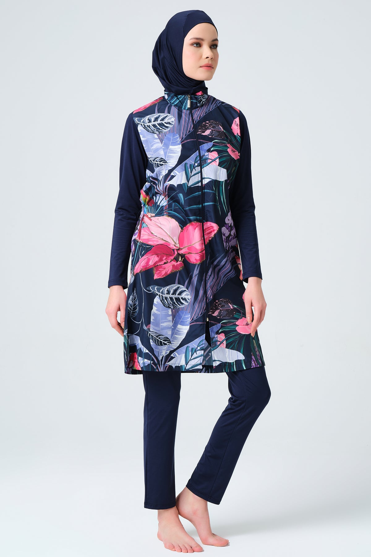 Modest Swimwear Set | Burkini Full Coverage Swimsuit for Women - Sizes S to 3XL