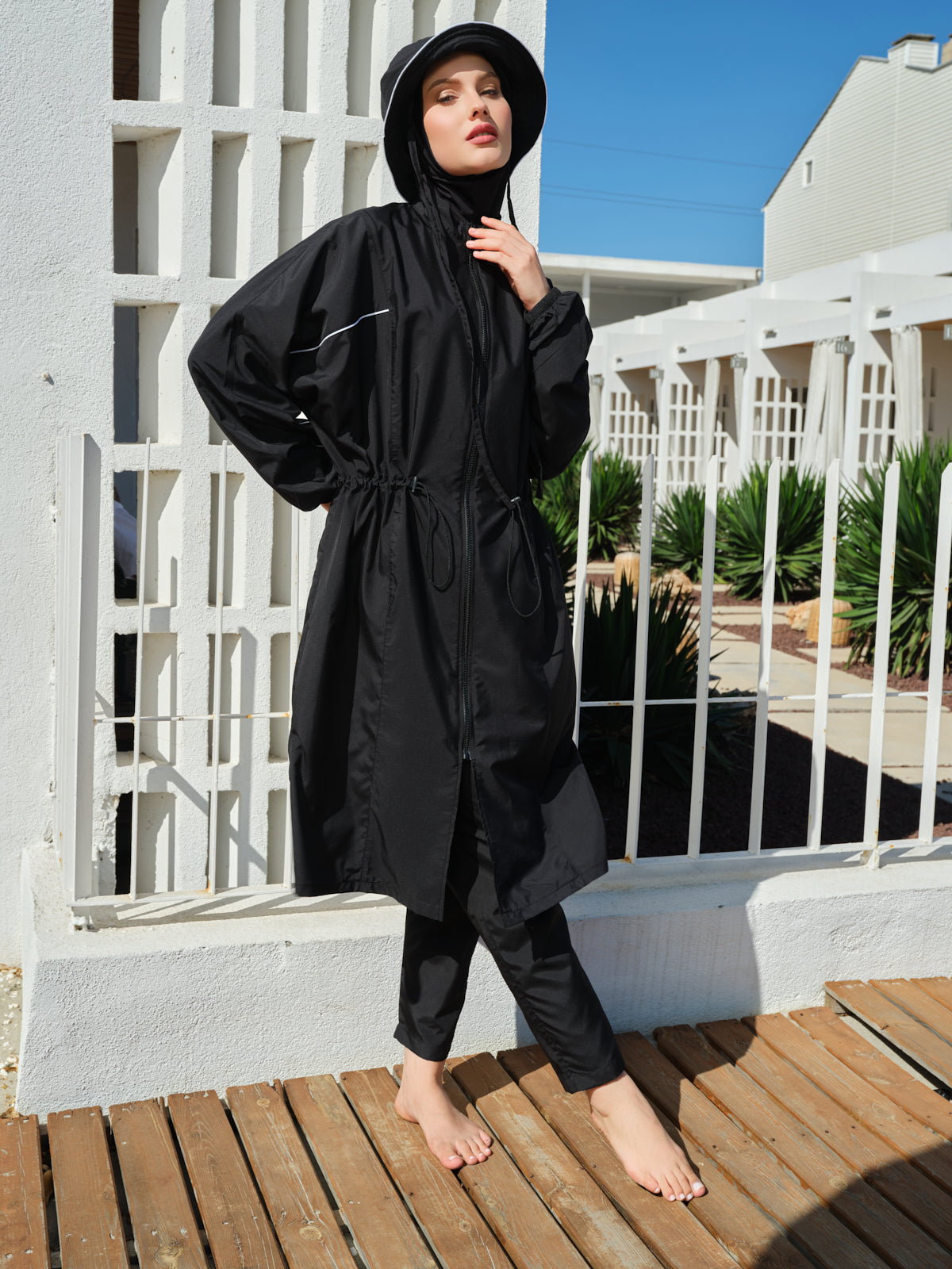 Elegant Modest Swim Set – Cape Style (Full Coverage) Heba Boutique
