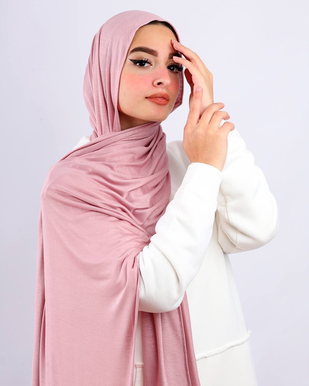 Kuwaiti Gel Hijab 200 x 65 cm – Hijabi Brand Heba Boutique