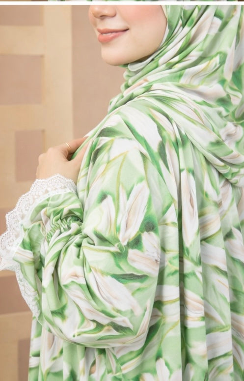 Floral Modest Isdal – Soft & Elegant Heba Boutique