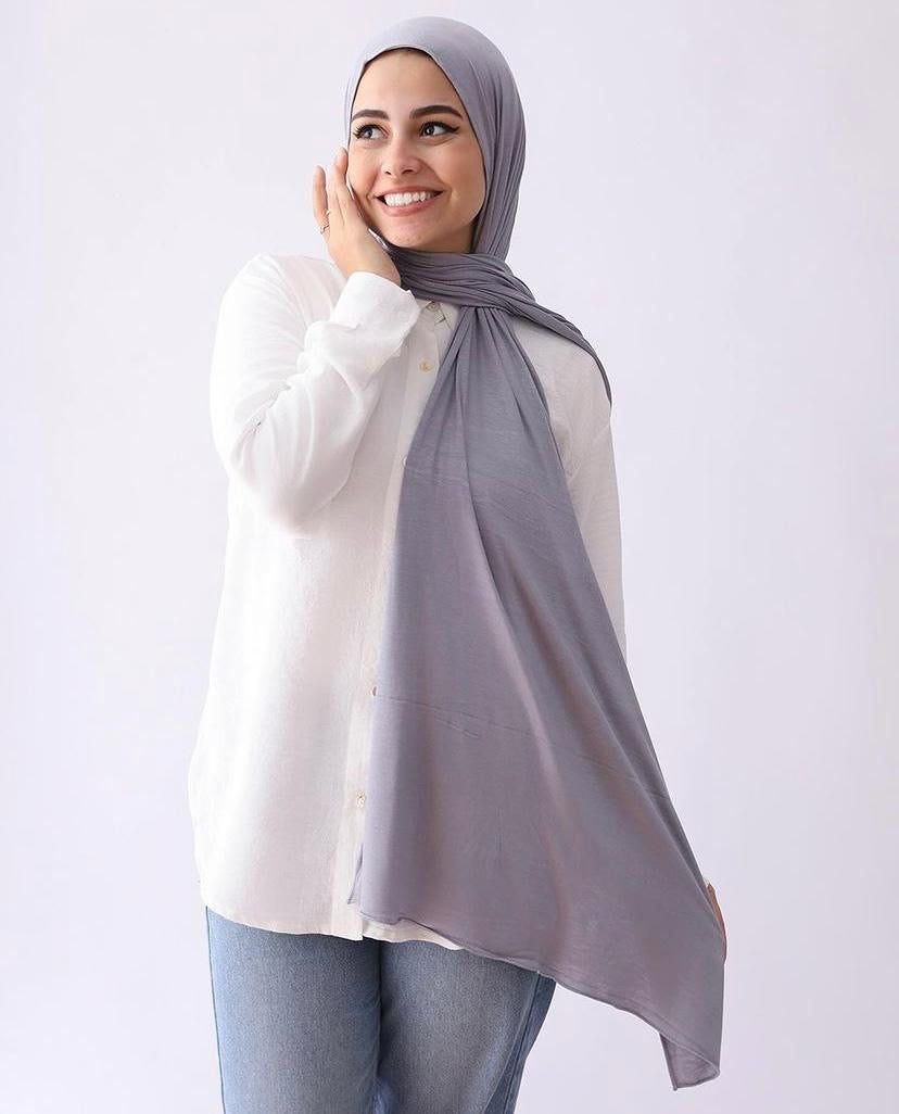 Kuwaiti Gel Hijab 200 x 65 cm – Hijabi Brand Heba Boutique