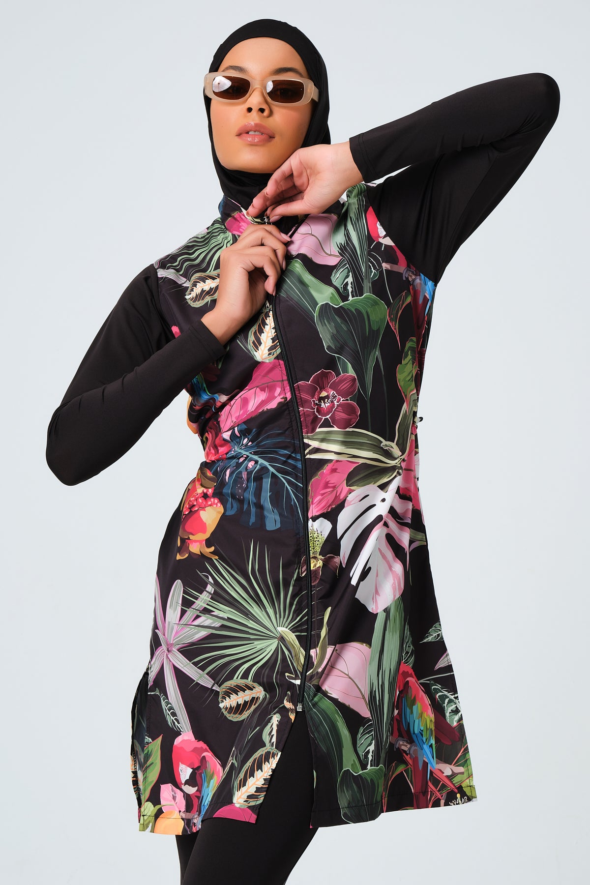 Modest Swimwear Set | Burkini Full Coverage Swimsuit for Women - Sizes S to 3XL