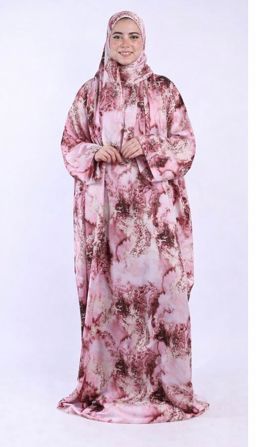Satin Free Size Isdal – Perfect for Ramadan