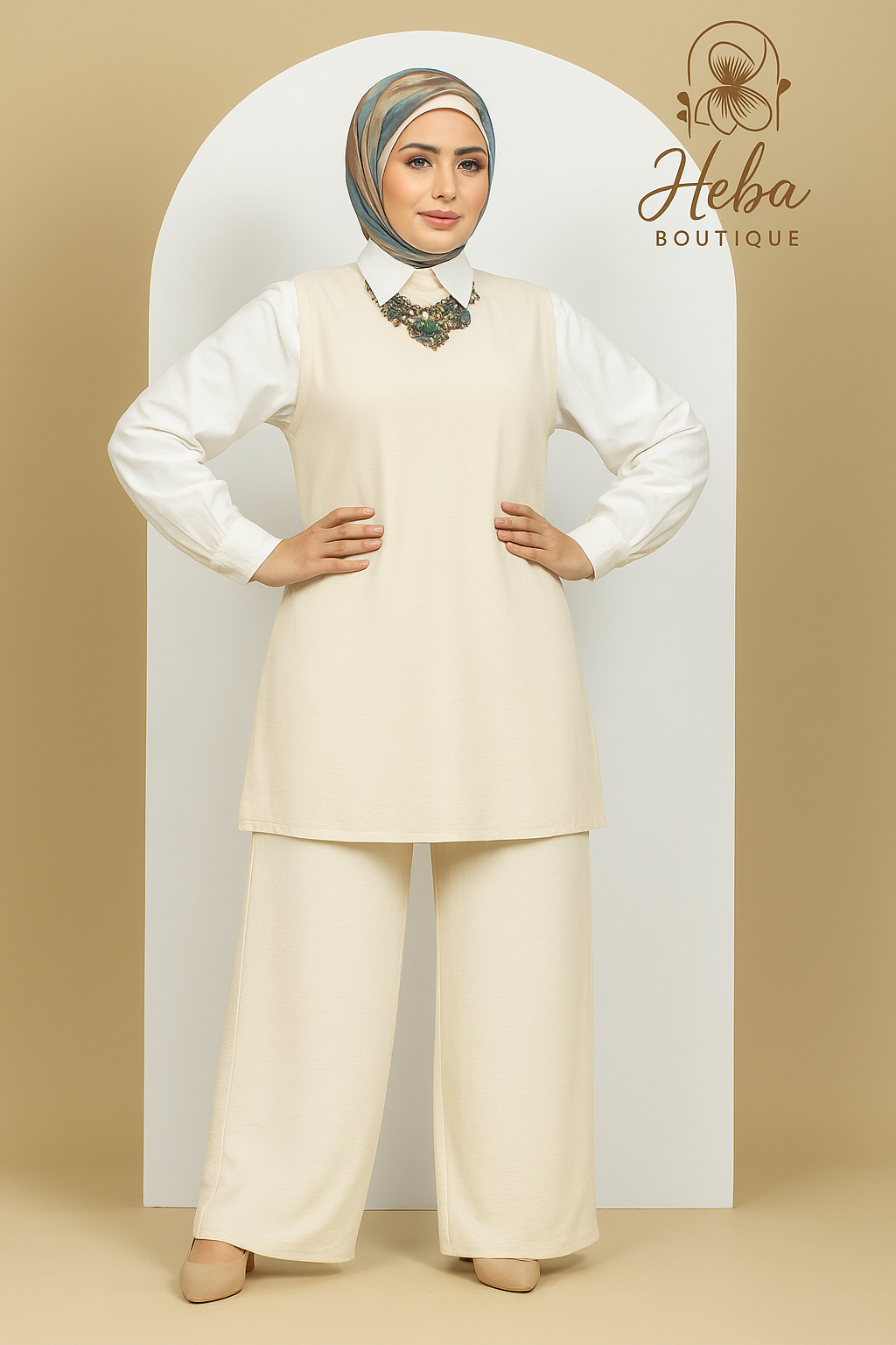 Basic Suit – Modest Tunic & Pants Set